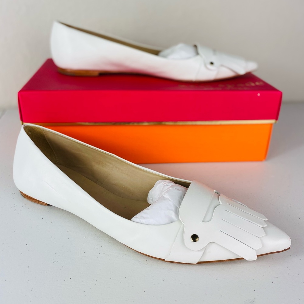 KATE SPADE FLAT WHITE SHOES